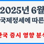 2025년 6월 주가